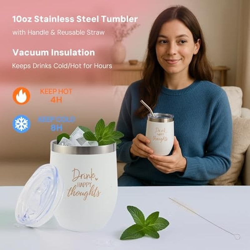 Self Care Gifts Get Well Soon Birthday Gifts for Women, Relaxing Rose Spa Pink